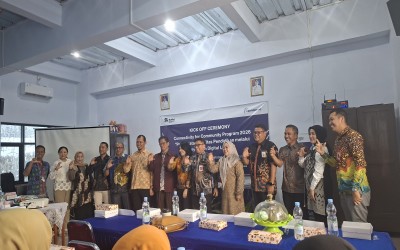 UPTD SPF SMP Negeri 5 Makassar Makin Melek Digital, Centratama Group Hadirkan Perpustakaan Digital