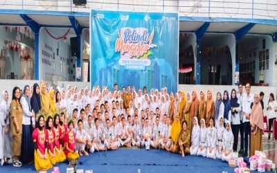 Pelindo Makassar Gelar Program “Pelindo Mengajar” di UPT SPF SMP Negeri 5 Makassar